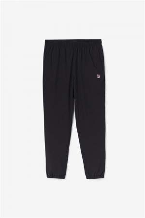 Black Men's Fila Amar Track Pants | Saudi Arabia-295687