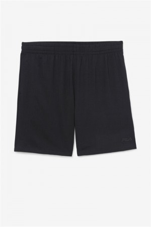 Black Men's Fila Intan Performance Shorts | Saudi Arabia-092147