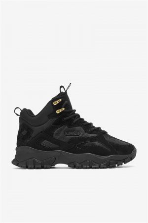 Black Men's Fila Ray Tracer Tr 2 Mid Boots | Saudi Arabia-510432