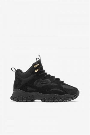 Black Women's Fila Ray Tracer Tr 2 Mid Shoes | Saudi Arabia-762034