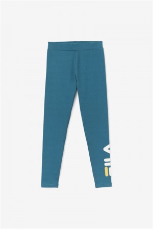Blue Coral Women's Fila Elora Leggings | Saudi Arabia-581306