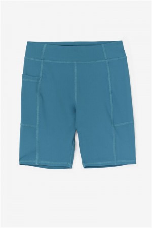 Blue Coral Women's Fila Tiana Bike Shorts | Saudi Arabia-182349