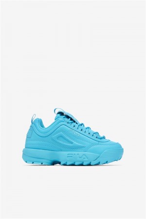 Blue Kids' Fila Disruptor 2 Premium Shoes | Saudi Arabia-709416