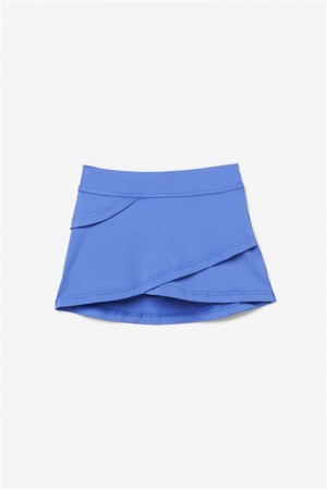 Blue Kids' Fila Girls Core Tiered Skirts | Saudi Arabia-408127