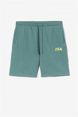 Blue Men's Fila Logan Shorts | Saudi Arabia-483901