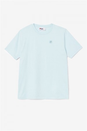 Blue Women's Fila Doran Tee | Saudi Arabia-912653