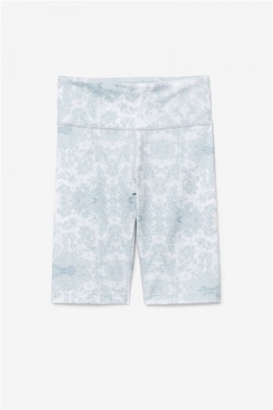 Blue Women's Fila Forza 8" Bike Shorts | Saudi Arabia-581672