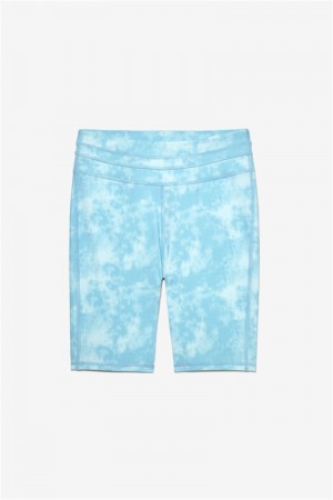 Blue Women's Fila Forza Dance Bike Shorts | Saudi Arabia-279461