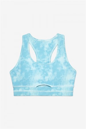 Blue Women's Fila Uplift Dance Top Bras | Saudi Arabia-429758