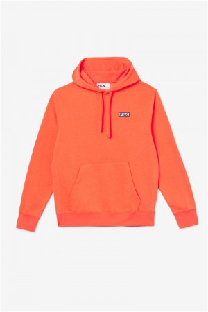 Coral Men's Fila Algot Hoodie | Saudi Arabia-687340