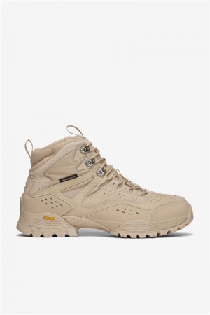 Cream Men's Fila Armada Wp Sneakers | Saudi Arabia-680275
