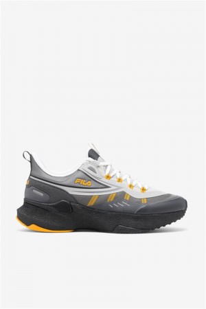 Dark Grey / Gold / Black Men's Fila Tactik 5 Nucleus Shoes | Saudi Arabia-569472