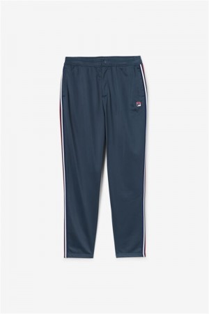 Dark Turquoise Men's Fila Sidney Pants | Saudi Arabia-850726