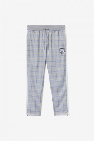 Grey Men's Fila Oshan Track Pants | Saudi Arabia-648120
