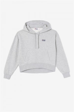 Grey Women's Fila Marina Hoodie | Saudi Arabia-451970