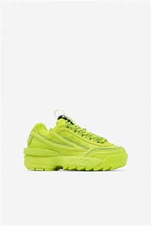 Light Green Kids' Fila Distruptor 2 Exp Shoes | Saudi Arabia-716053