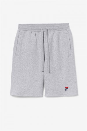 Light Grey Men's Fila Kasta Shorts | Saudi Arabia-741586