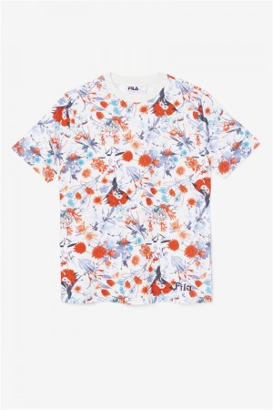 Multicolor Women's Fila Briella Crew Tops | Saudi Arabia-024196