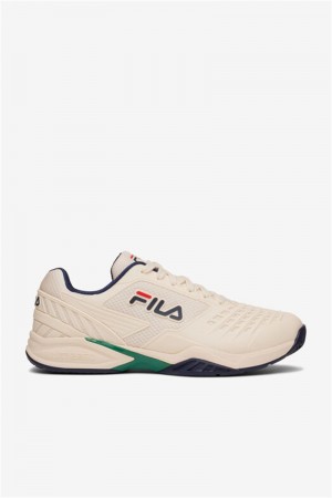 Navy / Green Men's Fila Axilus 2 Energized Tennis Shoes | Saudi Arabia-398621