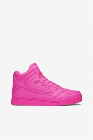Pink Women's Fila Everge Sneakers | Saudi Arabia-627435