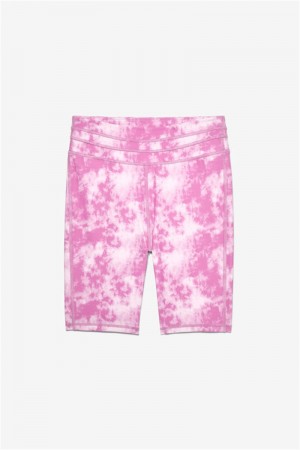 Pink Women's Fila Forza Dance Bike Shorts | Saudi Arabia-759382