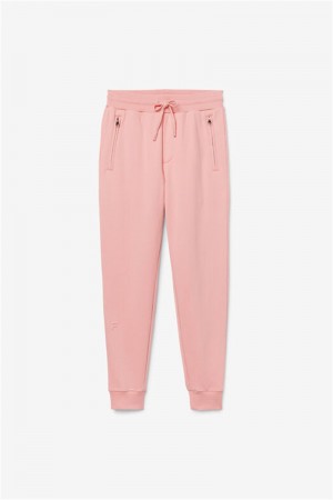 Pink Women's Fila Gabriel Joggers | Saudi Arabia-412305