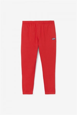 Red Men's Fila Garin Joggers | Saudi Arabia-560271
