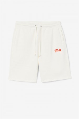 Red Men's Fila Logan Shorts | Saudi Arabia-256043