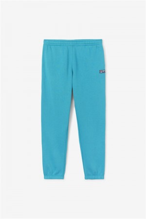 Turquoise Men's Fila Garin Joggers | Saudi Arabia-283465
