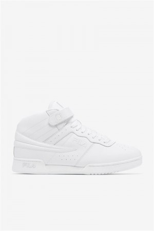 White Men's Fila F-13 Shoes | Saudi Arabia-265738