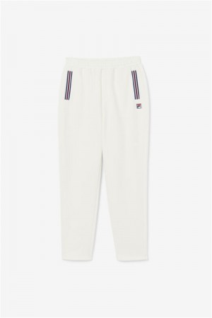 White Men's Fila Waylon Pants | Saudi Arabia-479501