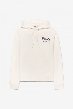 White Women's Fila Hoodie | Saudi Arabia-762810