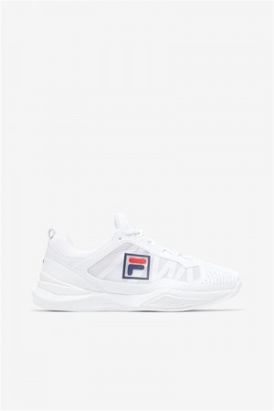 White Women's Fila Speedserve Energized Tennis Shoes | Saudi Arabia-564790