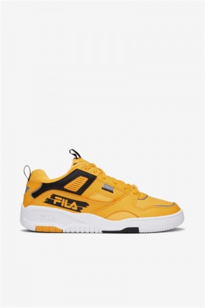 White / Black Men's Fila Corda Sneakers | Saudi Arabia-491027