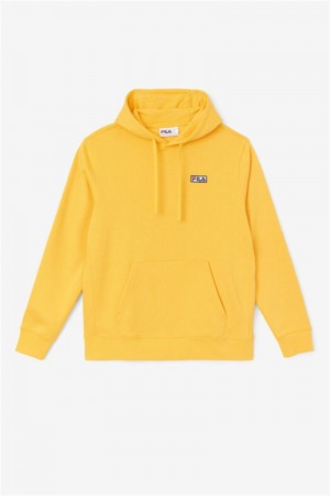 Yellow Men's Fila Algot Hoodie | Saudi Arabia-512630