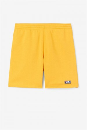 Yellow Men's Fila Kylan Shorts | Saudi Arabia-946128
