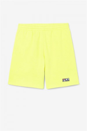 Yellow Men's Fila Kylan Shorts | Saudi Arabia-489263