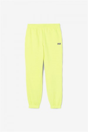 Yellow Women's Fila Lassie Joggers | Saudi Arabia-405981