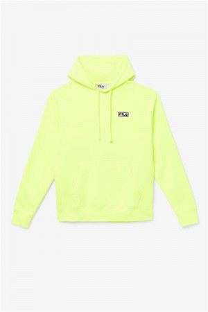 Yellow / Black Men's Fila Algot Hoodie | Saudi Arabia-845067