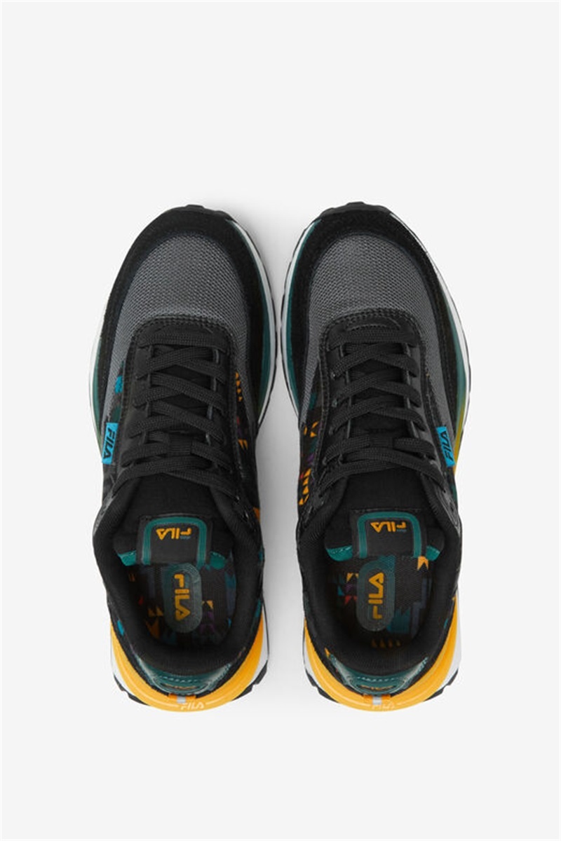 Black Kids' Fila Renno Shoes | Saudi Arabia-158970