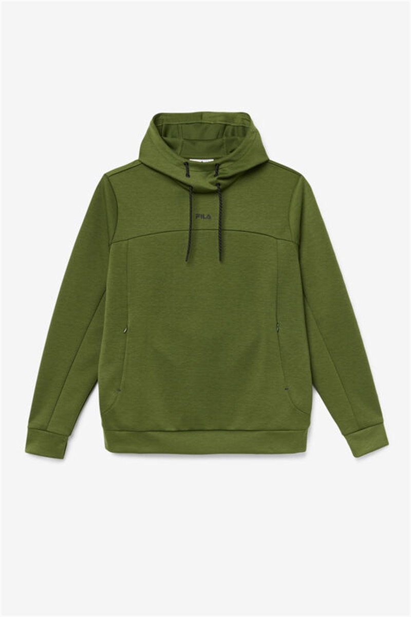 Black Men\'s Fila Aadheen Hoodie | Saudi Arabia-623801