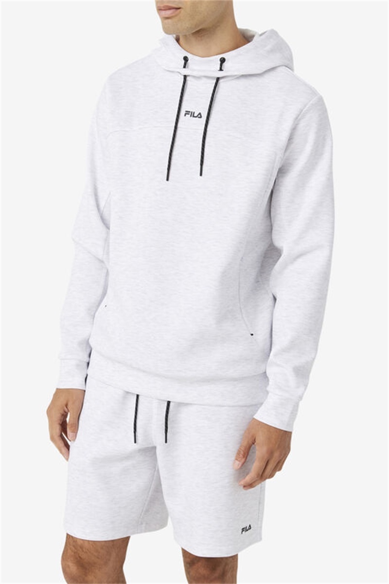 Black Men's Fila Aadheen Hoodie | Saudi Arabia-139265