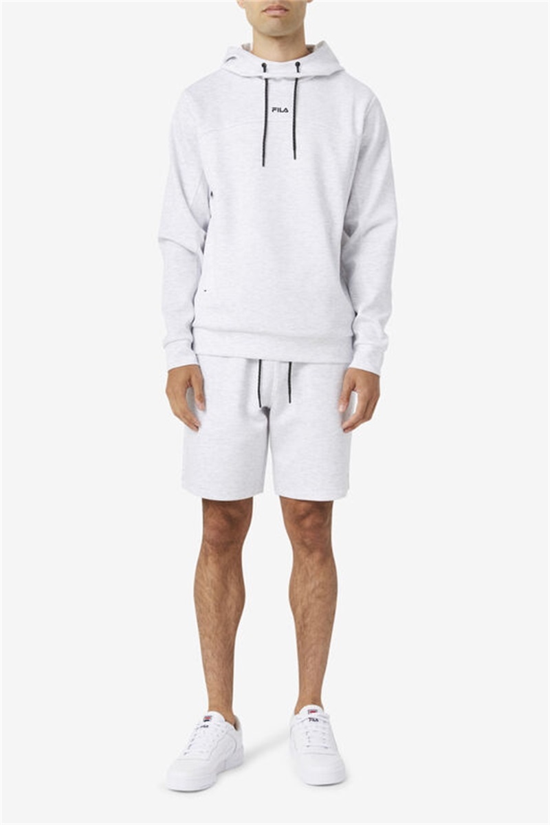 Black Men's Fila Aadheen Hoodie | Saudi Arabia-139265