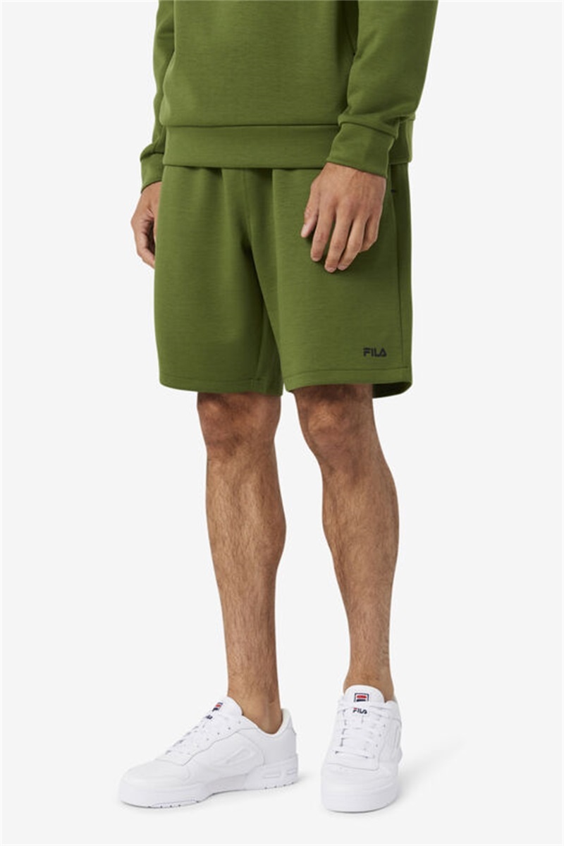 Black Men's Fila Balban Shorts | Saudi Arabia-901487