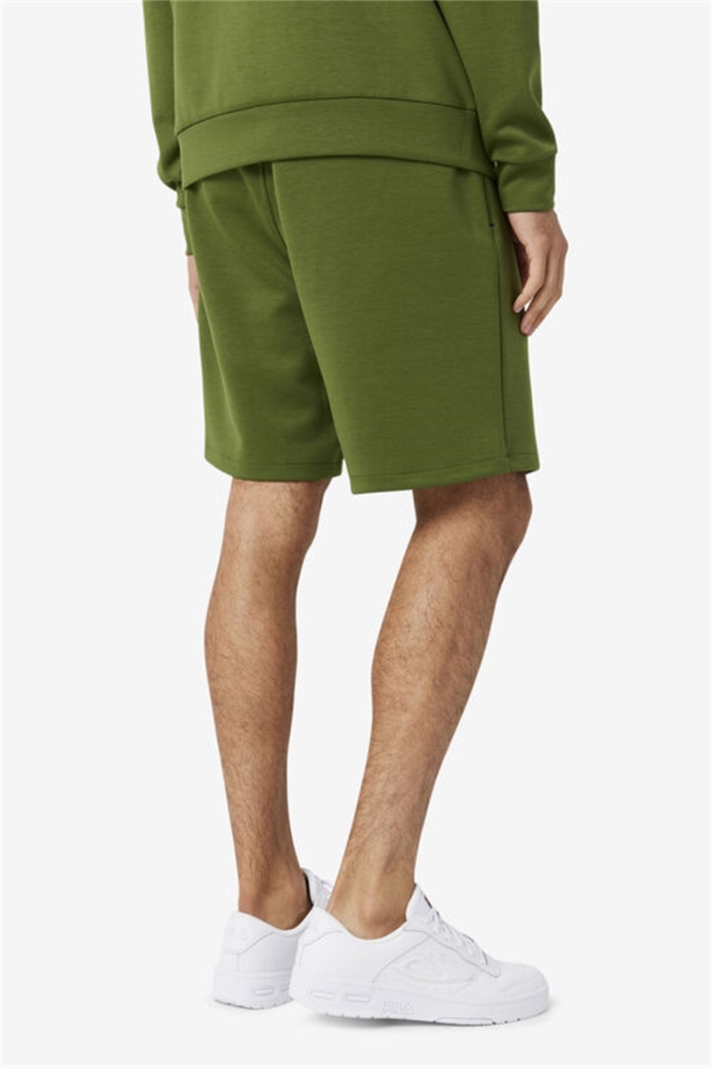 Black Men's Fila Balban Shorts | Saudi Arabia-901487