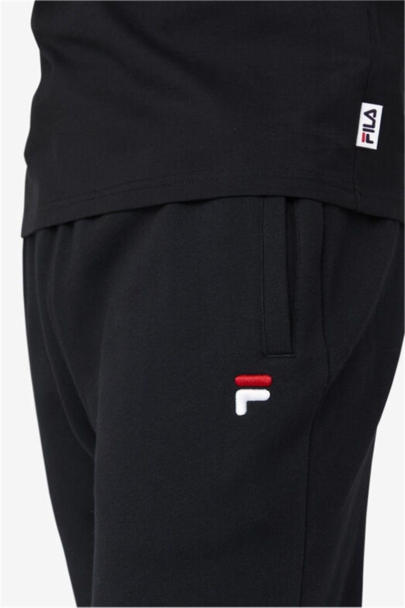 Black Men's Fila Chardon Joggers | Saudi Arabia-716408
