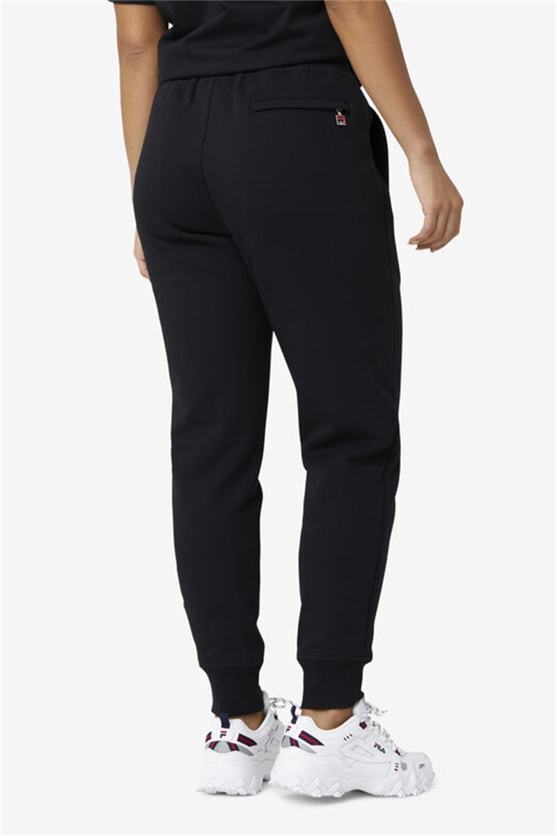 Black Men's Fila Chardon Joggers | Saudi Arabia-716408
