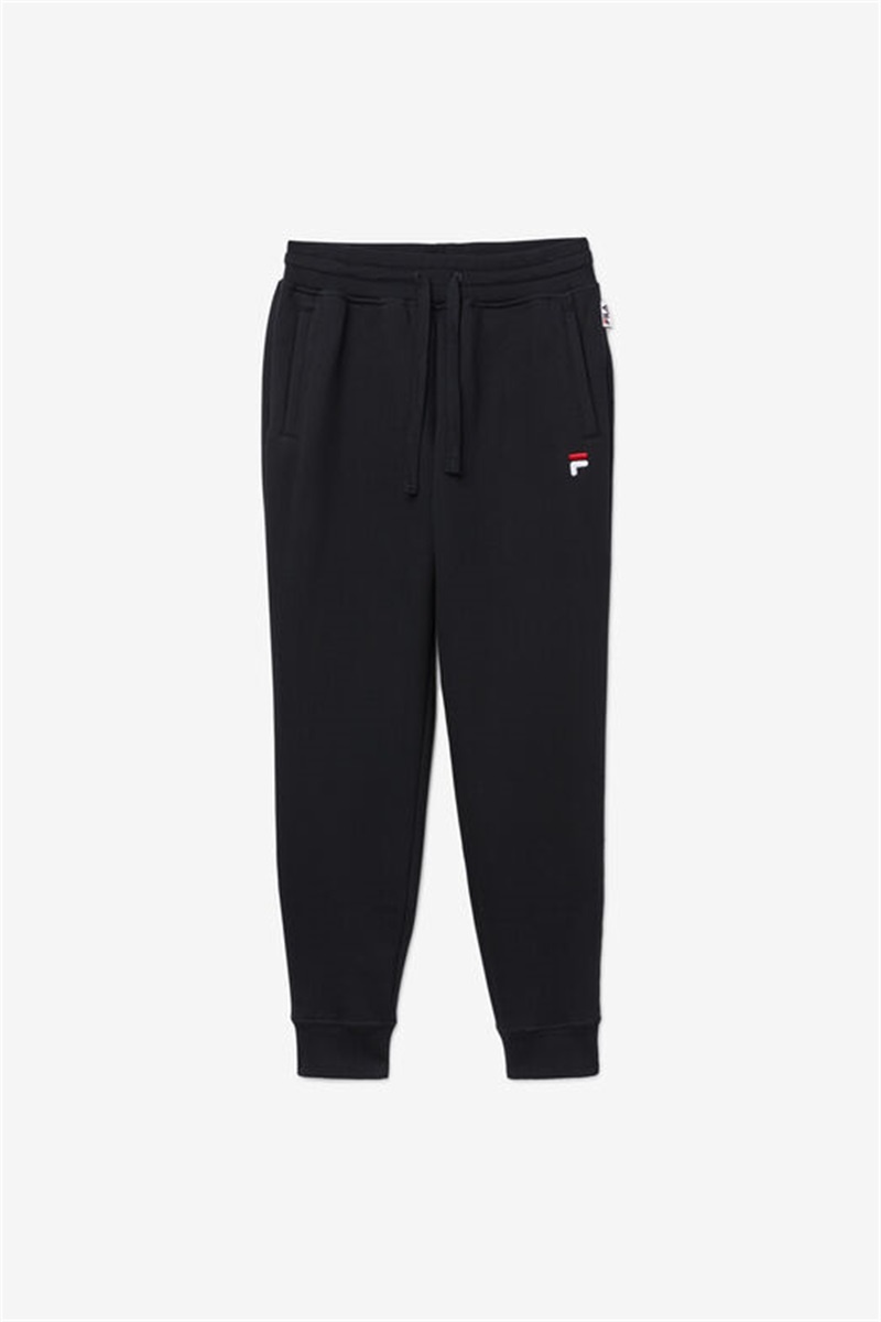 Black Men\'s Fila Chardon Joggers | Saudi Arabia-716408