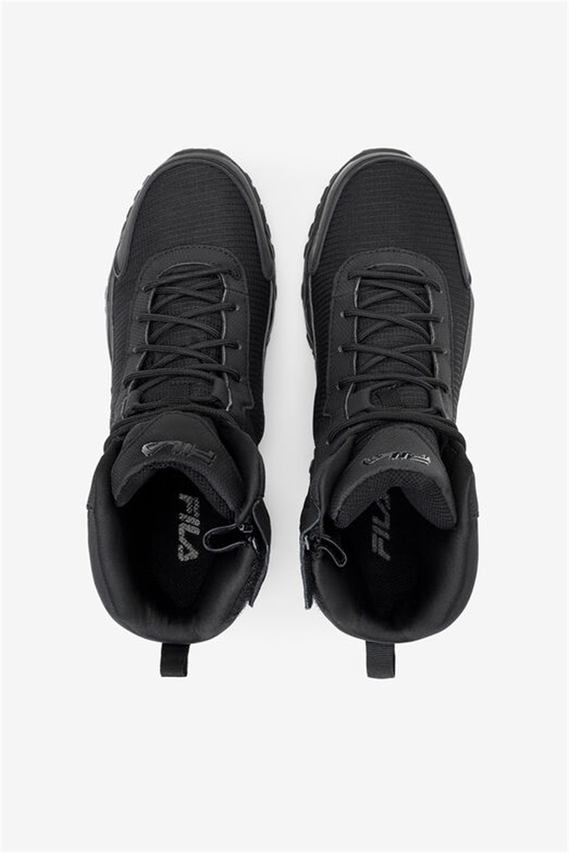 Black Men's Fila Chastizer Boots | Saudi Arabia-607948