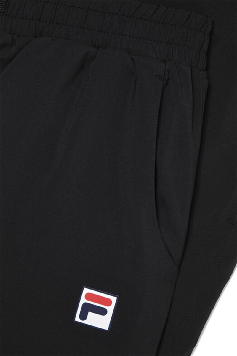 Black Men's Fila Essentials Track Pants | Saudi Arabia-274853